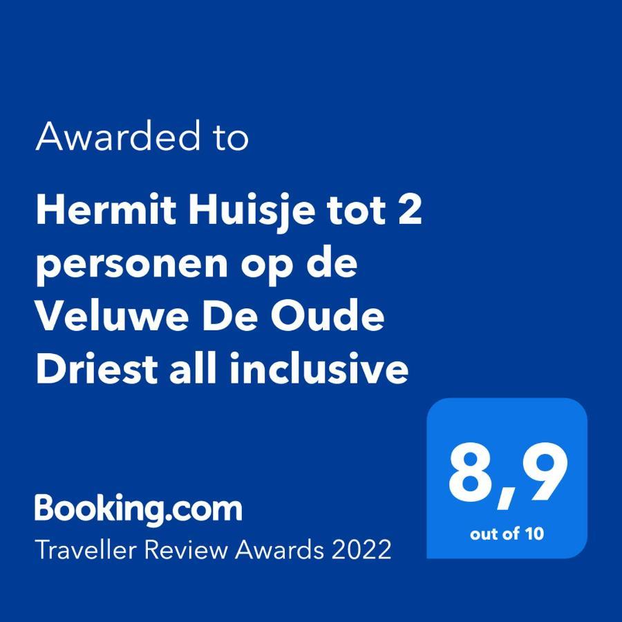 Ruim En Gezellig Chalet Voor 2 Personen Op De Veluwe Recreatiepark De Oude Driest プッテン エクステリア 写真